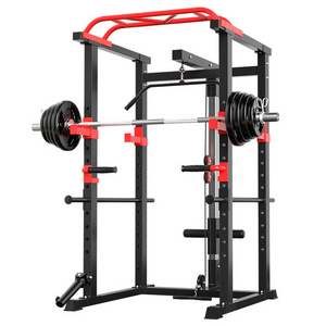 Indoor Gym Comprehensive Training All-in-one Full Cage Multi Functional Force Rack Smith Machine