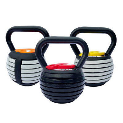 Men Women Home Fitness Gym Equipment Cast Iron Kettle Bell 20LBS 40LBS Adjustable Kettlebell Weights Sets