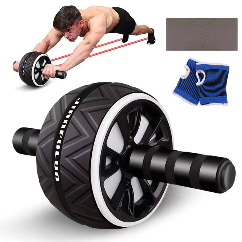 2024 Hot Sale Fitness Exercise Bodybuilding Abdominal Muscle Exercise Ab Wheel Roller