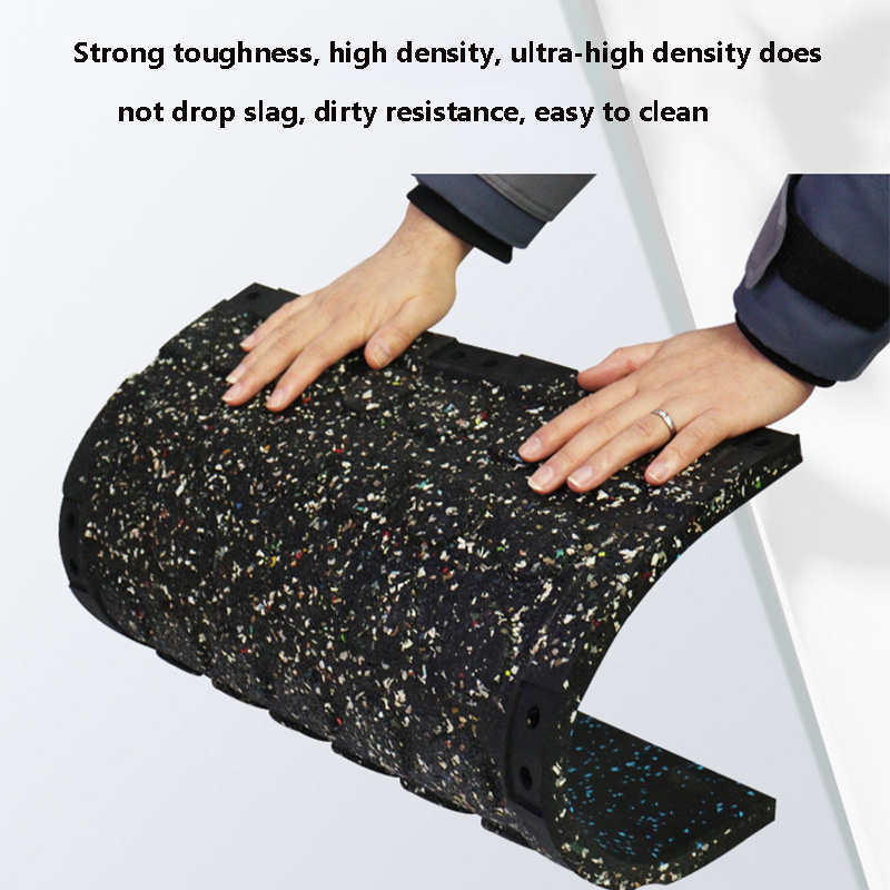 Indoor Outdoor Shock Absorbing Sound Insulation Composite Floor Mat Gym Wear-Resistant Epdm Rubber Particle Floor Mat