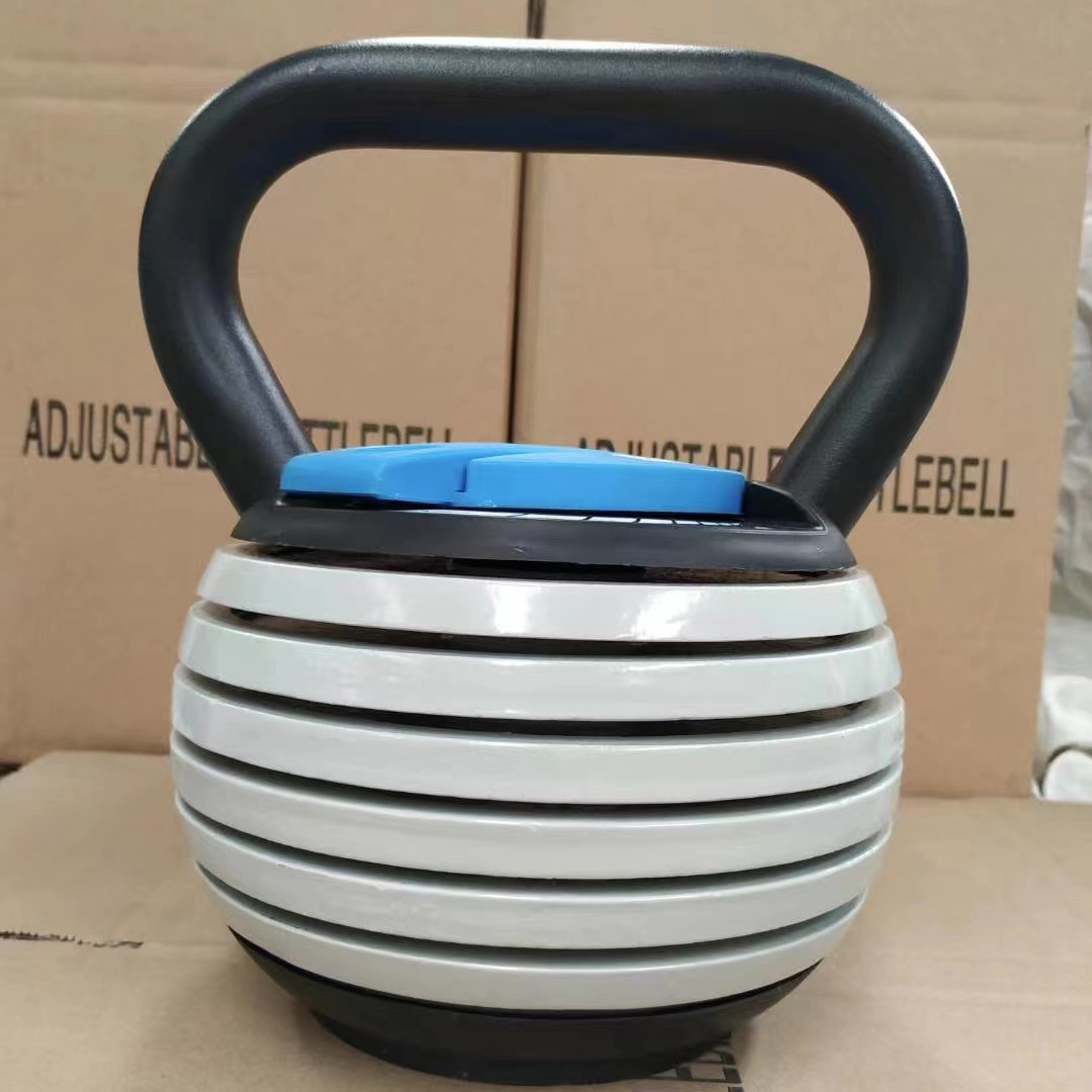 Men Women Home Fitness Gym Equipment Cast Iron Kettle Bell 20LBS 40LBS Adjustable Kettlebell Weights Sets