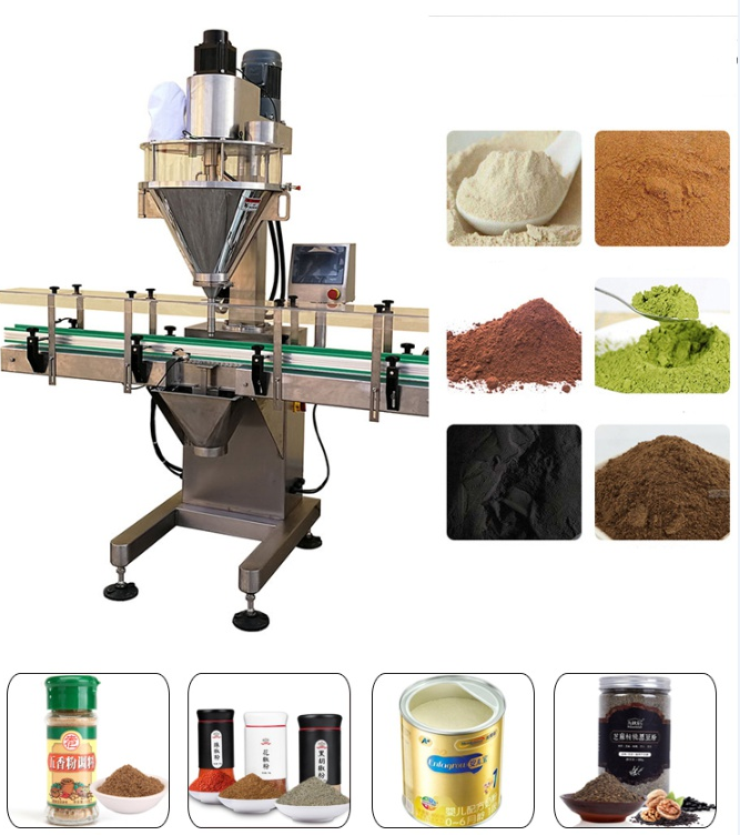 10g 50g 100g 500g 1000g 2000g Screw Auger Filler Dispenser Wholesale Dry Fine Spice Coffee Flour Powder Dosing Filling Machine