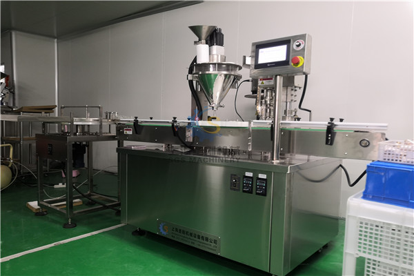 High quality Semi Automatic 100g 5000g Protein Detergent Powder Filling Machine