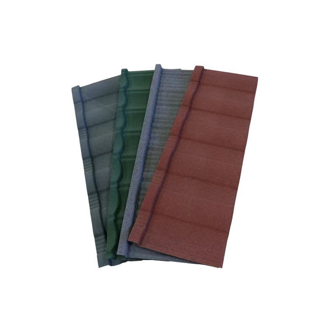 Decramastic Roof Tiles Synthetic Slate Metal Roofing Sheet Stone Coated Metal Roof Tiles