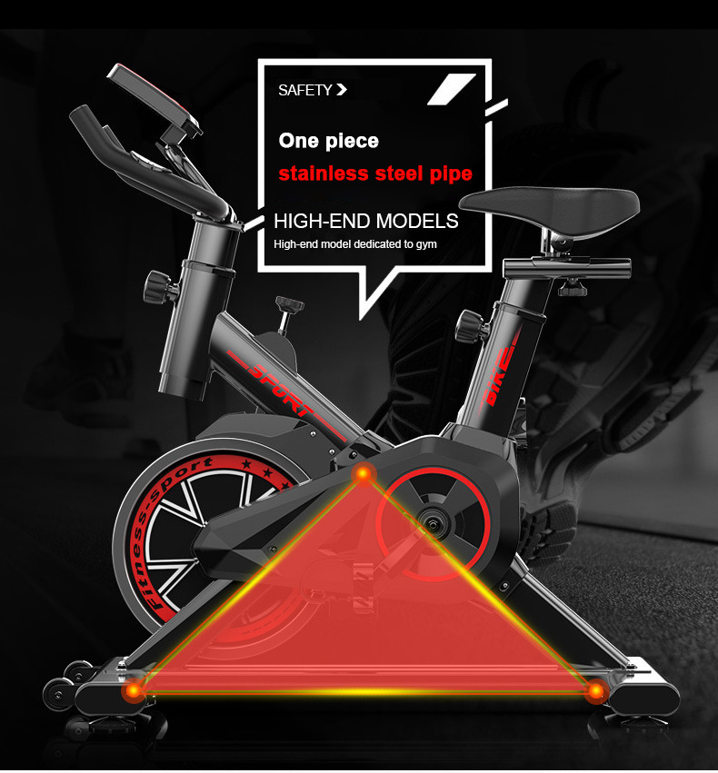 Home Gym Spinning Bike Commercial Professional Equipment with Tablet Monitor Screen Household Sport Dynamic Cycling spin Bicycle