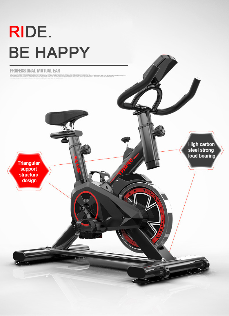 Home Gym Spinning Bike Commercial Professional Equipment with Tablet Monitor Screen Household Sport Dynamic Cycling spin Bicycle