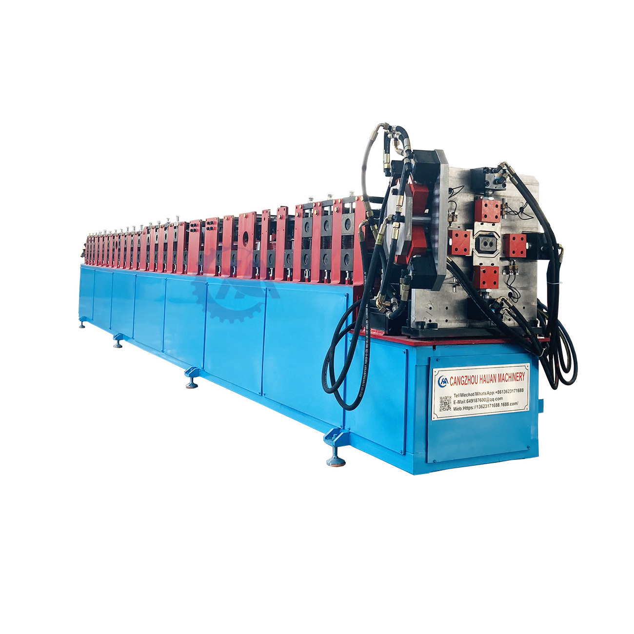 Cold roll forming machine manufacturers aluminum downspout pipe roll forming machine