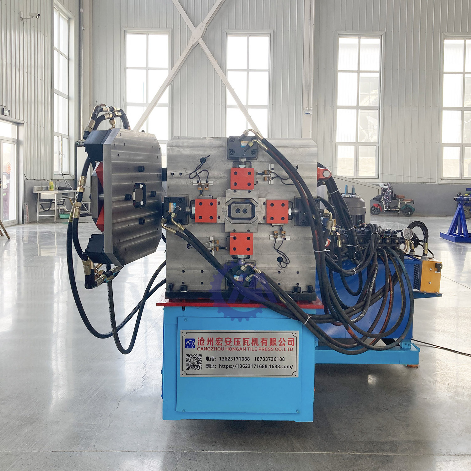 Cold roll forming machine manufacturers aluminum downspout pipe roll forming machine