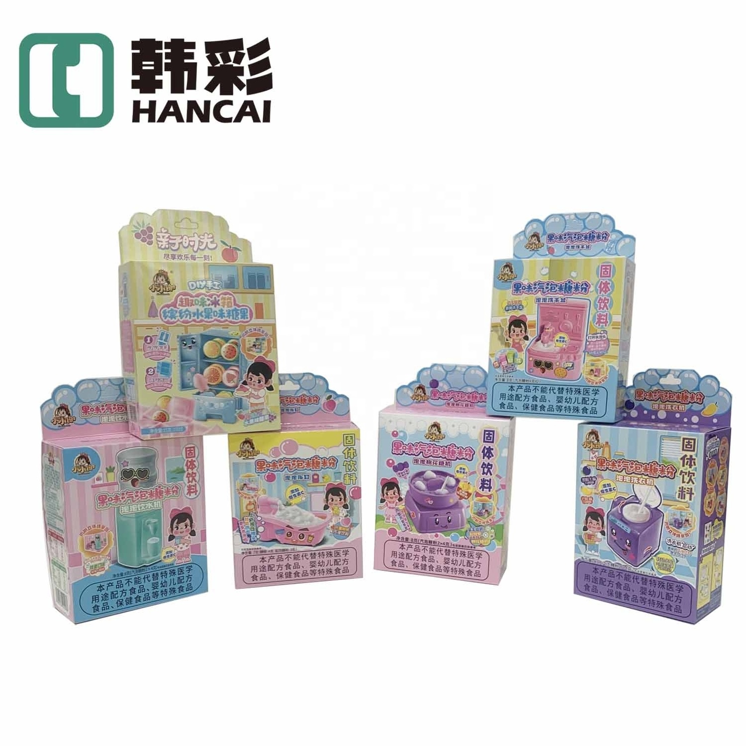 Import Cotton Sugar Coton Candy Machine Candy Toys Kitchen Toys Candy Snack Paper Boxes