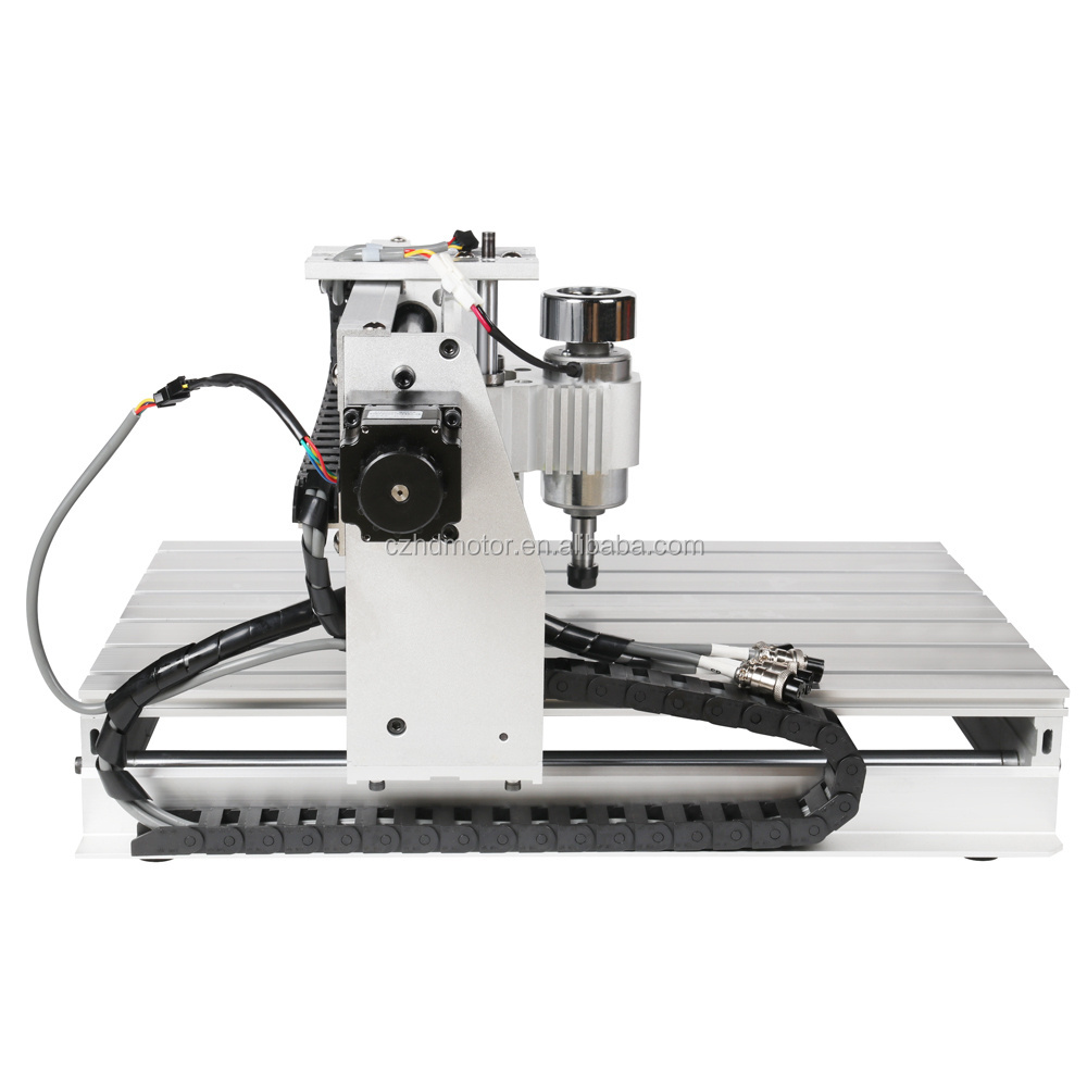 3040T 4 axis 1.5kw 3D Mini  desktop CNC Wood Router machine for DIY Cutting Engraving  wood carving