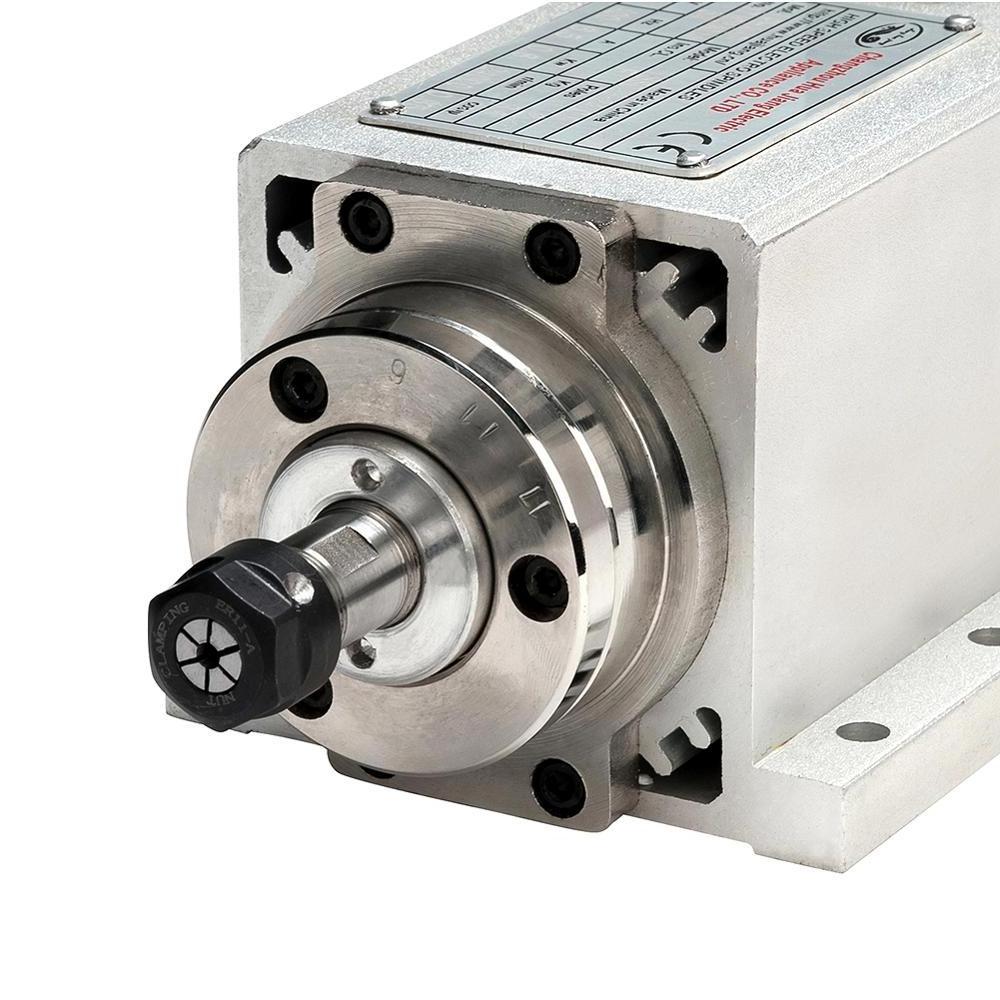 High speed spindle air cooling cnc milling spindle motor 0.8kw 220v ER11