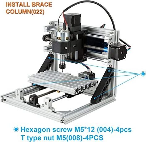 CNC 1610 mini 3axis  wood carving machine desktop cnc router with 250 W spindle motor