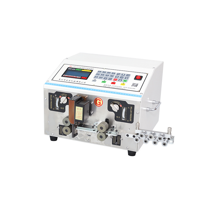 HC-515G ribbon wire flat cable stripping cutting machine for laptop