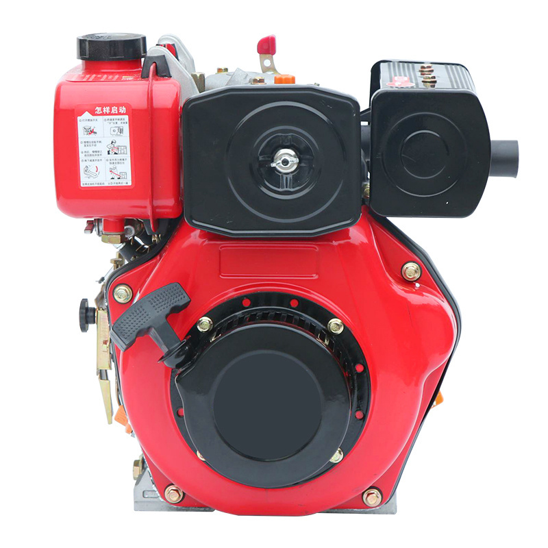 5HP flat key small air-cooled diesel engine, popular tractor engine, single cylinder air-cooled four stroke engine