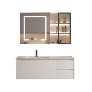 Luxury under sink storage bathroom cabinet laundry cabinet bathroom led bathroom mirror cabinet