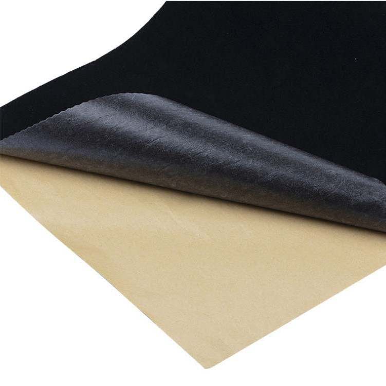 sticky flocking fabric velvet self adhesive for upholstery