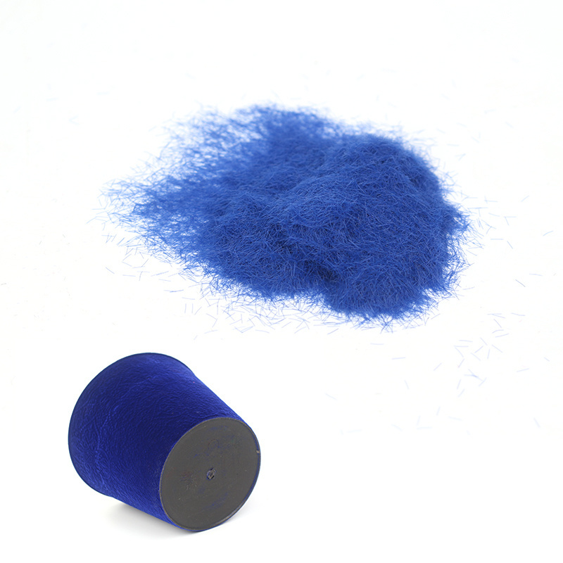 Free Sample 100% Nylon Flock Powder Polyamide Fiber Electrostatic Flocking Material Velvet Powder