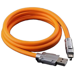 6A Electric Current Geek Fast Charge Cable Zinc Alloy Joint 1m Micro Port Data Cable