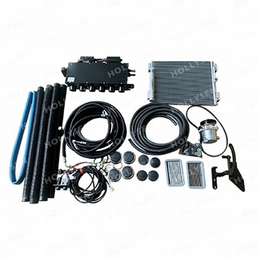 Universal A/C Air Conditioner Evaporator Units Assembly 12v 24v Car AC Evaporator Assembly Kit