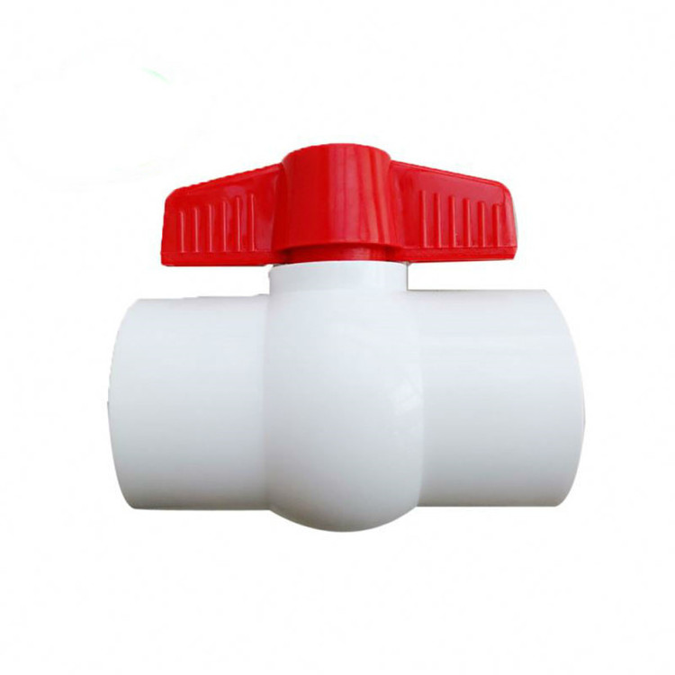 1/2 - 4 inches plastic double union ball valve PVC Pipe union PVC ball Valve