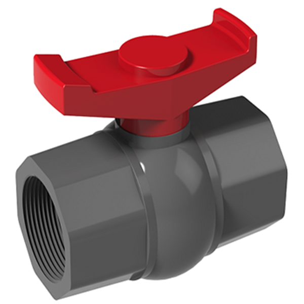 1/2 - 4 inches plastic double union ball valve PVC Pipe union PVC ball Valve