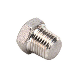 Stainless Steel Pipe Fittings Hexagon Plug NPT Thread 2 Inch Hex Plug