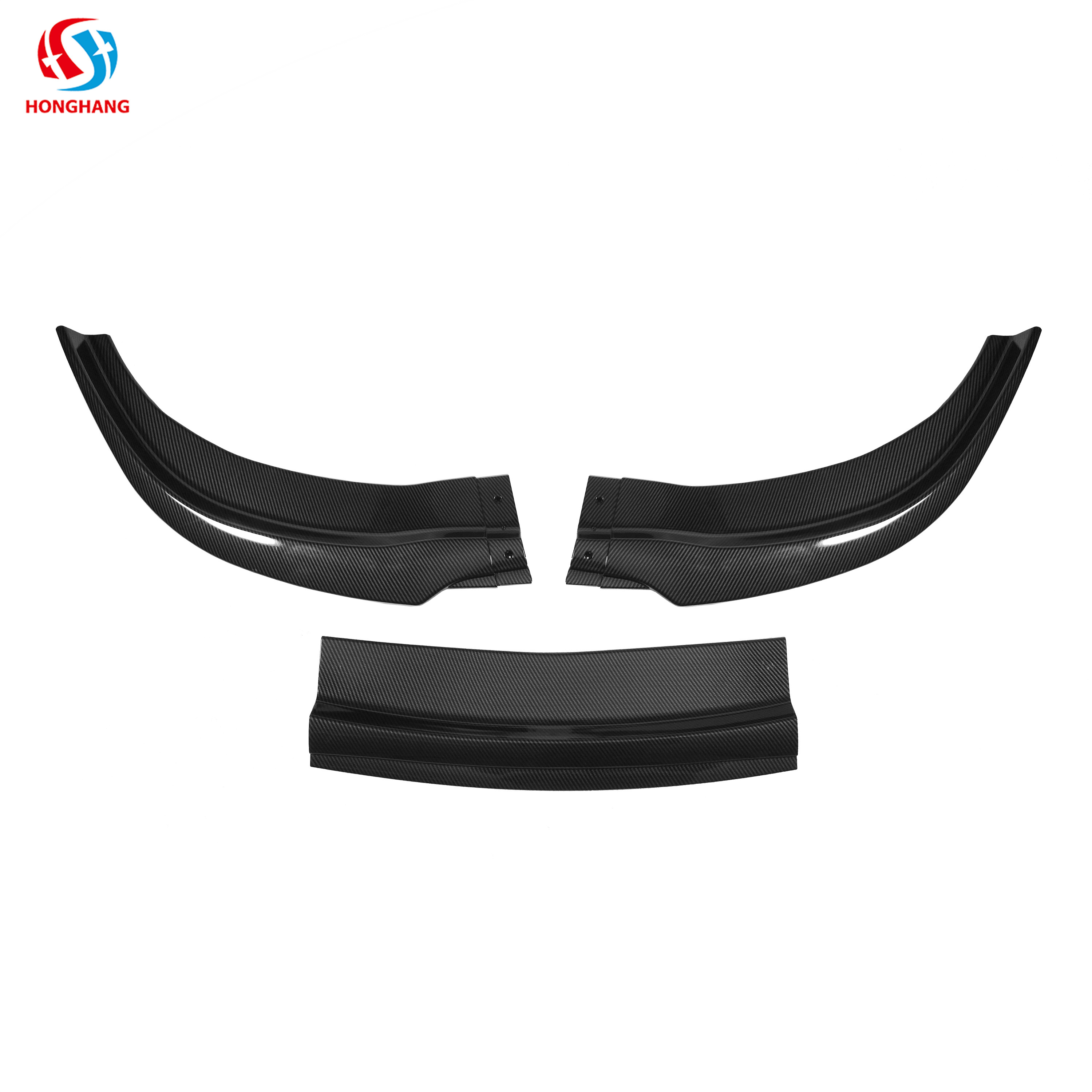 Honghang Factory Manufacture Car Accessories Front Bumper PP 10 Set 300 N/M Lips for Chrysler 300c, Euro Car Exterior Decoration