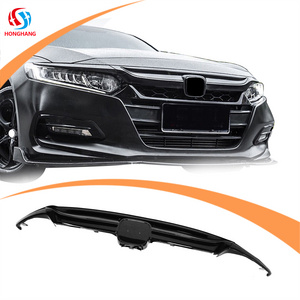 Honghang Front Bumper Lip Splitter Spoiler ABS Carbon Fiber 3-stage Each Pcs 2022+ 2kg for Honda Accord 10.5th Gen Accessories