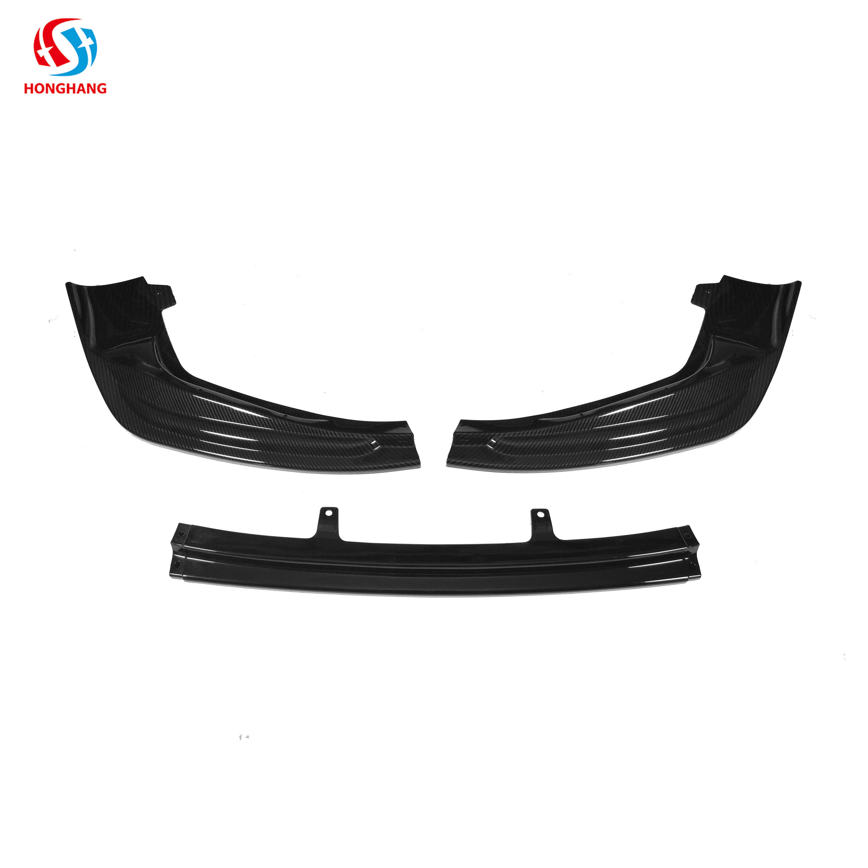 Material Auto Front Bumper Splitter Honghang Factory ABS Lip for Lexus IS IS200 IS250 IS300 IS350 Body Kit Accessories 2015-2021