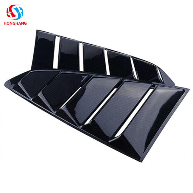 Honghang Manufacture Car Accessories Window Louver Auto Parts Accessories Shade Guard Window Louver For Mustang 2015-2019