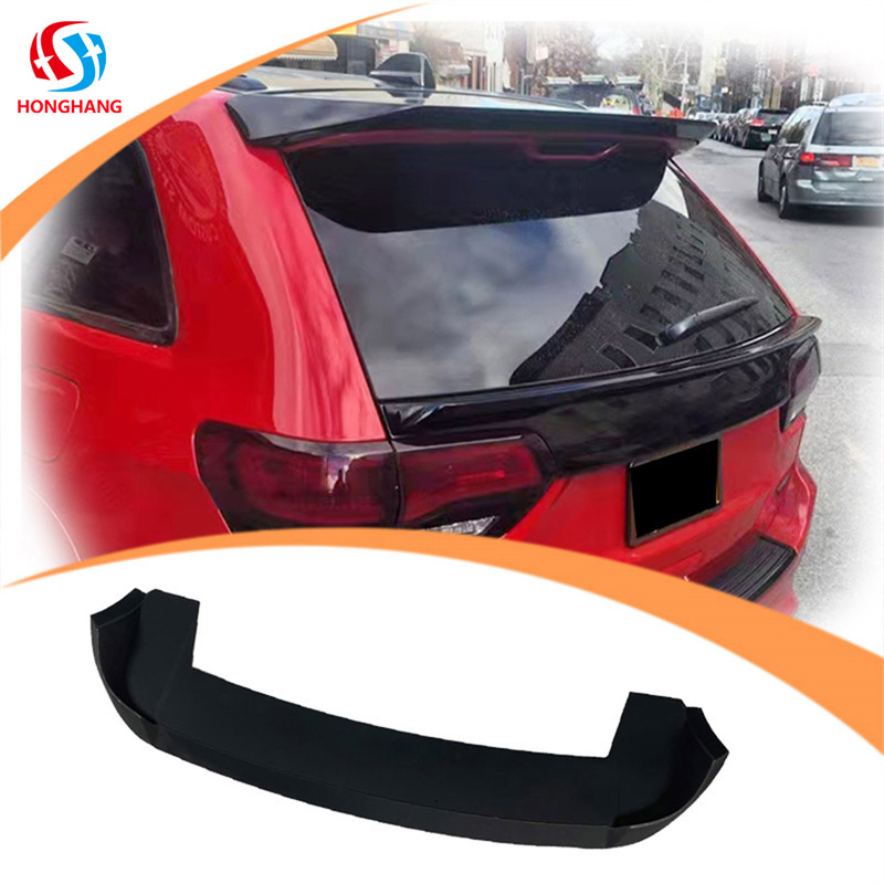 Honghang Factory Manufacture ABS Customized Gloss Black Roof Wing Spoiler For JEEP Grand Cherokee 2014-2020