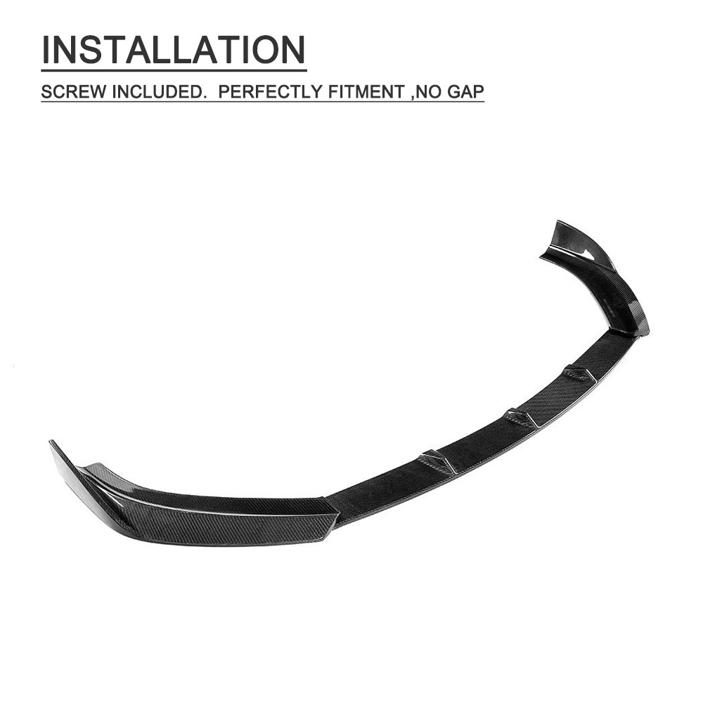 Factory Supply Other Auto Plastic Accessories Car Parts Front Chin Lip, Anterior lip Font Bumper Lip Spoiler For A3 S3 2013-2016