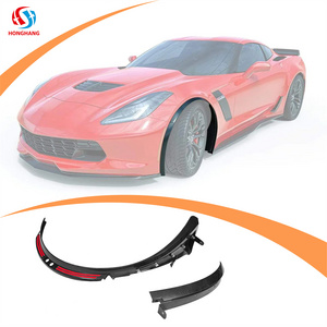 Wheel Eyebrow fit for Compatible with  Chevy Corvette C7  Fender Flares  2015 2016 2017 2018 2019 chevrolet fender flare