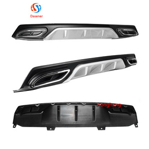 Honghang Factory Manufacture Car Auto Parts Rear Lips Spoiler, Rear Bumper Lip Diffusers For Civic 2016 2017 2018