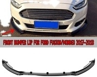 Honghang Auto Accessories Wholesale 3pcs Front Bumper Lip For Ford Fusion Mondeo 2017 2018 2019