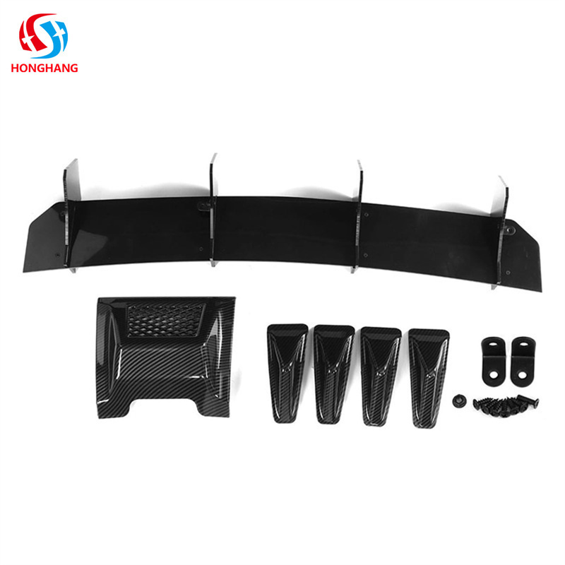 Factory Promotional Auto Parts rear bumper diffuser for subaru wrx sti body kit rear diffuser 2015 2016 2017 2018 2019 2020