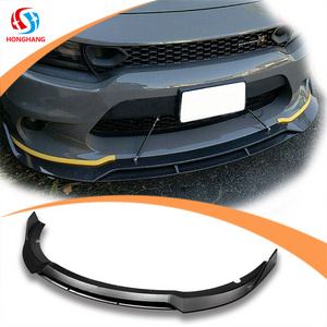 Honghang Automotive Car Accessories Front Lips, Front Bumper Lip Splitter For Dodge Charger SRT 2015 2016 2017 2018 2019 2020+