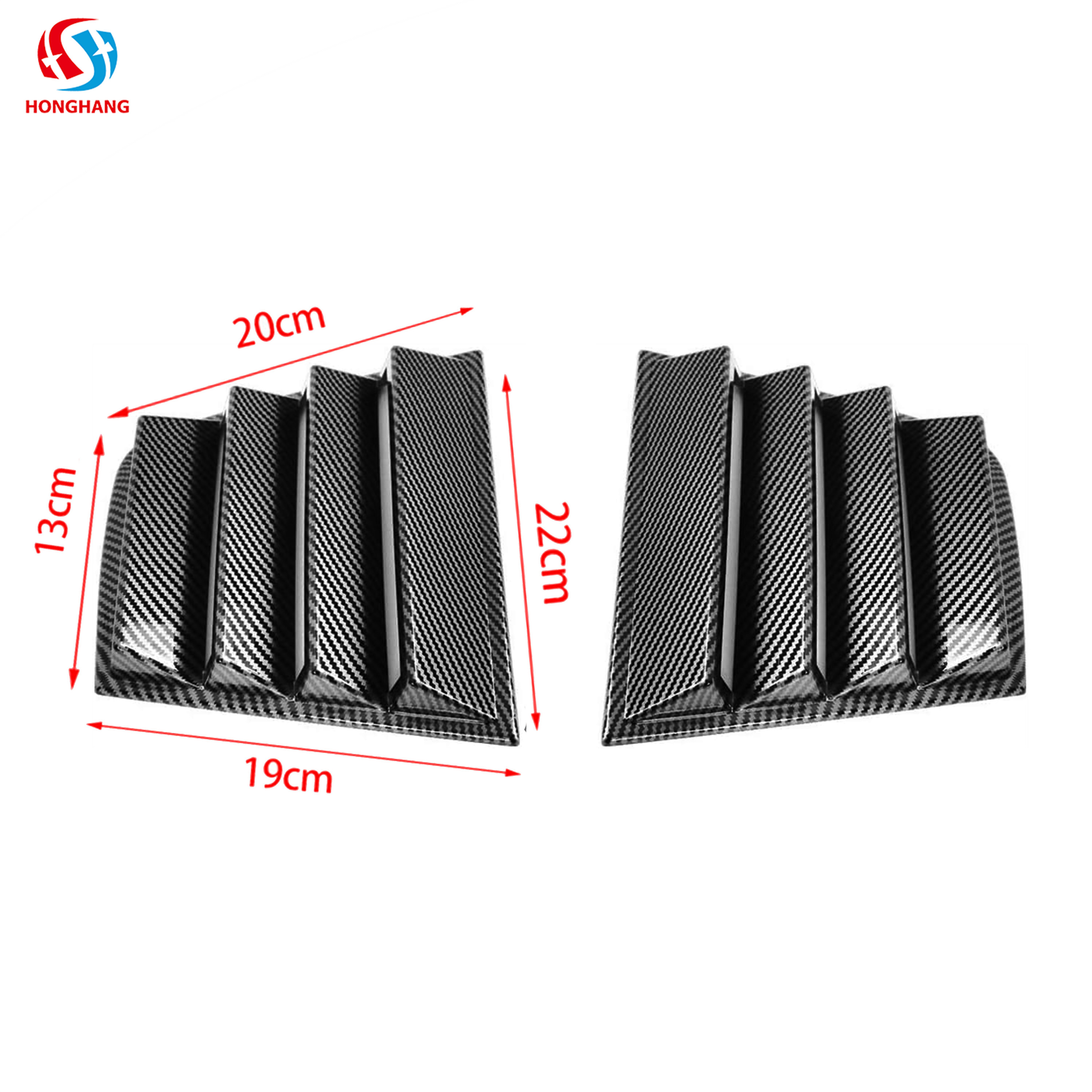 Honghang Manufacture Auto Spare Parts window Protecter, New Style car window Shutters for Dodge Charger Accessories 2015-2021