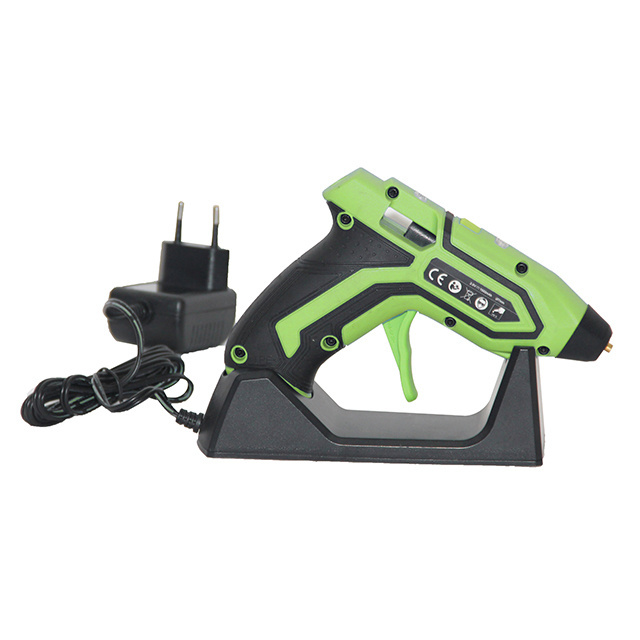 B&W Electric Cordless Hot Melting Glue Gun Glue Sticks  Silicone Glue Gun with Charging Base