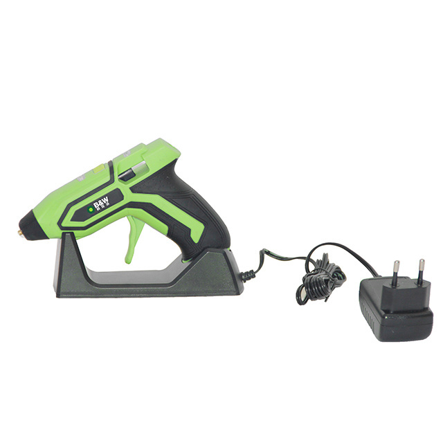 B&W Electric Cordless Hot Melting Glue Gun Glue Sticks  Silicone Glue Gun with Charging Base