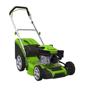 Gasoline german lawn mower,grass cutting machine