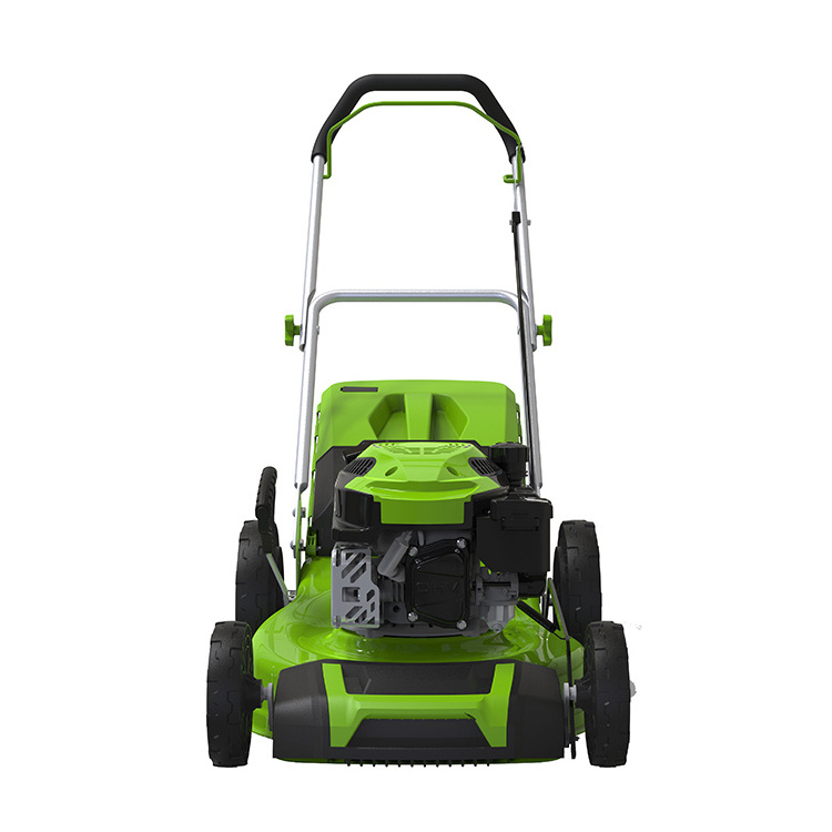 Gasoline german lawn mower,grass cutting machine