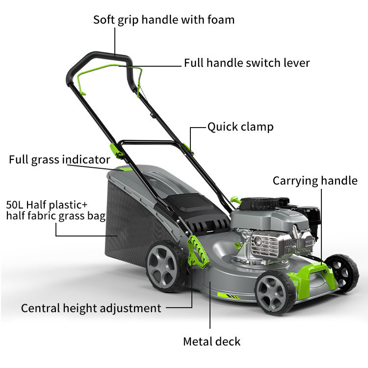 Wholesale portable german gas/petrol lawn mowers manufacturer imports