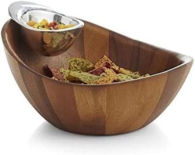 Acacia Japanese Style Basin Tableware Wooden Food Serving Bowls Salad Bowls Set Wholesale Superior Wood Natural Party Olive Wood