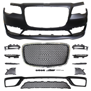 Front Bumper  Grille body kit Fits for  Chrysler 300c 2015 2016 2017 2018 2019 2020 2021