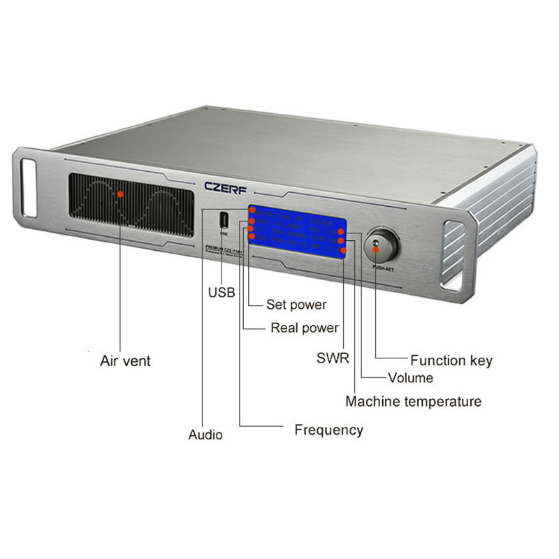 500w 600watts FM Broadcast transmitter 87MHz-108MHz am fm radio fm transmitter Long Range