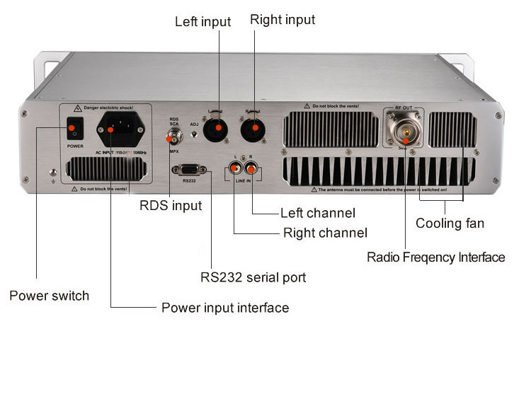 500w 600watts FM Broadcast transmitter 87MHz-108MHz am fm radio fm transmitter Long Range