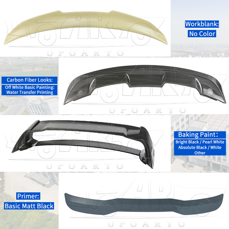 Haosheng Car Wing Rear Boot Spoiler For BMW F10 Volkswagen Benz Toyota Honda Skoda Seat Tesla Dodge Chevrolet KIA Mitsubishi