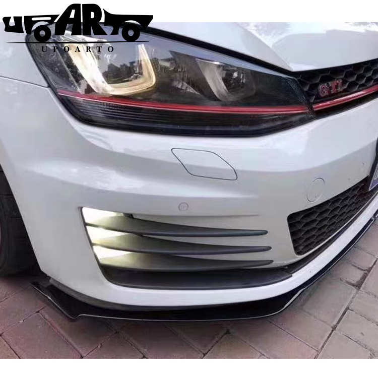 Haosheng Body Kit Factory Produce ABS Carbon Fiber MAX Style Blowing Whole Set Front Bumper Splitter Lip For VW Golf 7 Mk7 VII