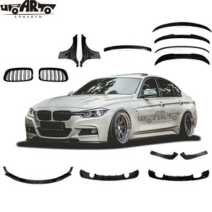 F30 Exterior Accessories Include Front Grille Lip Fender Rear Lip Side Splitter Spoiler For BMW 3 Series F30 2012-2018